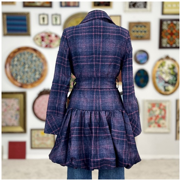 2007 Anthro “Bubbletweed Coat” by Sarah Berman - Picture 8 of 15